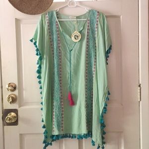 Spartina 449 kimono/coverup OS New
